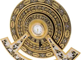 Часы - вечный календарь на нефрите, Златоуст